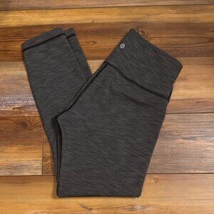 Lululemon leggings Heathered size 8